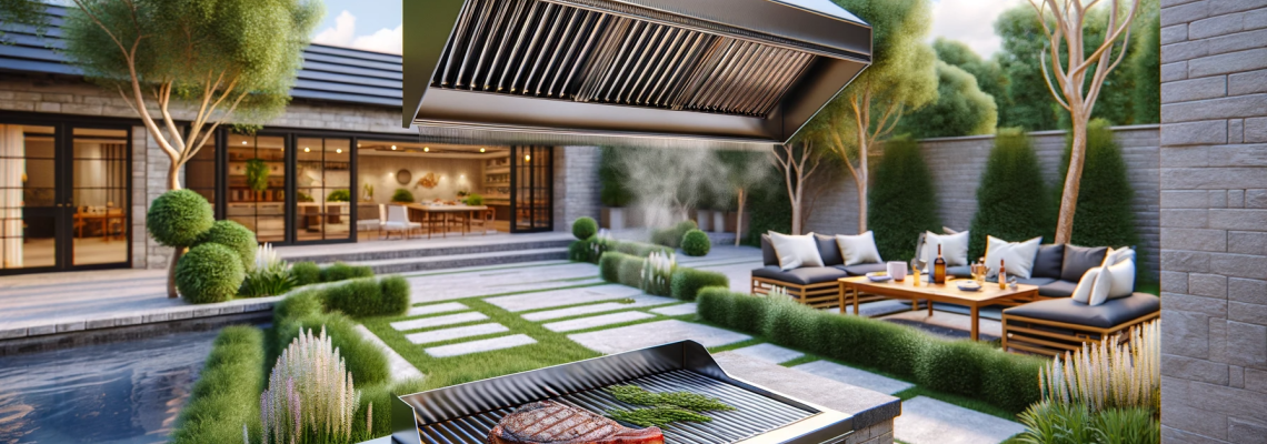 Enhance Your Outdoor Grilling with Premium 304 Stainless Steel Ventilation Hoods