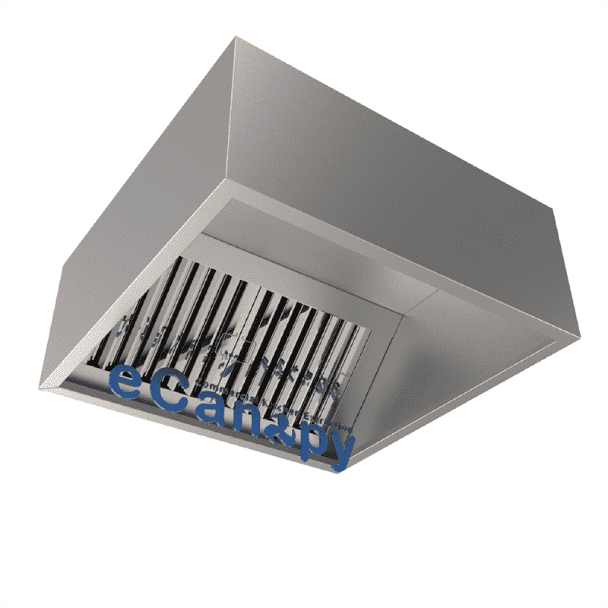 Commercial Canopy Cooker Extractor Box Hood - High Capture Rate - One piece Commercial Canopy Cooker Extractor Box Hood - High Capture Rate - One piece