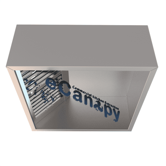 Box Extraction Canopy Hood 1500 mm x 1100mm