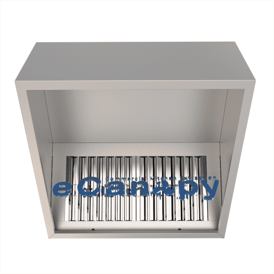 Box Extraction Canopy Hood 1200 mm x 1100mm Box Extraction Canopy Hood 1200 mm x 1100mm