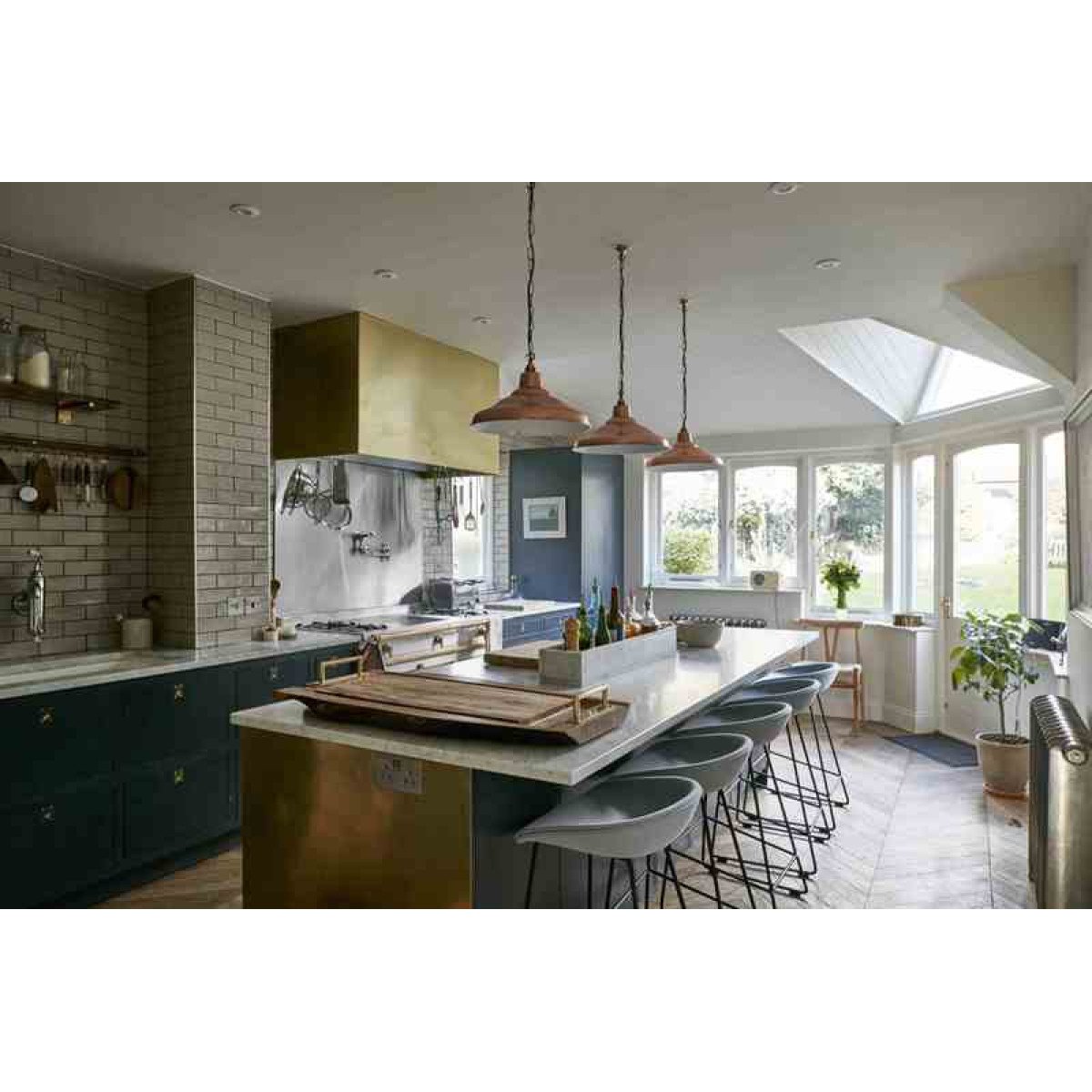Brass Cooker Hood - Powerful Extraction Hood Brass Cooker Hood - Powerful Extraction Hood