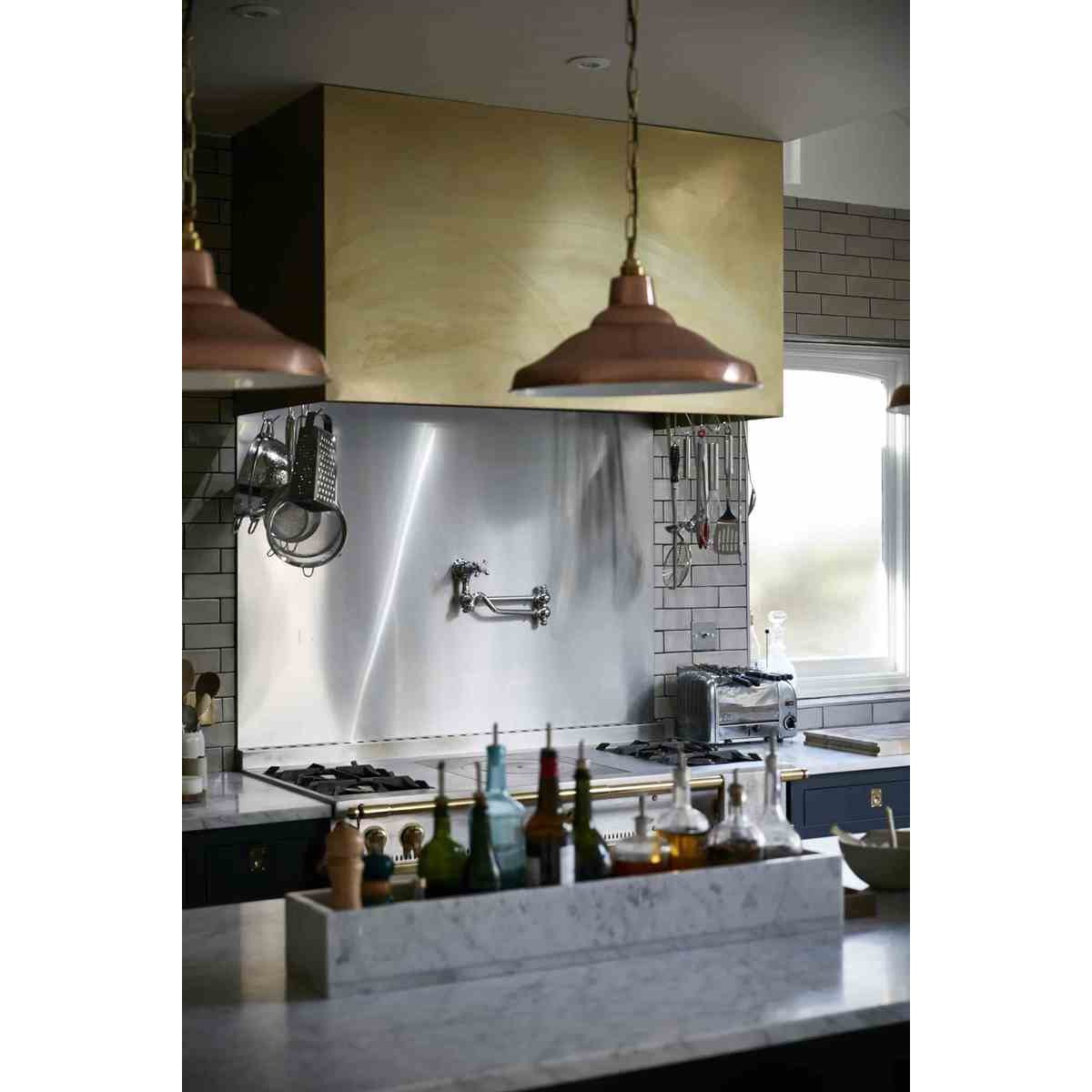 Brass Cooker Hood - Powerful Extraction Hood Brass Cooker Hood - Powerful Extraction Hood