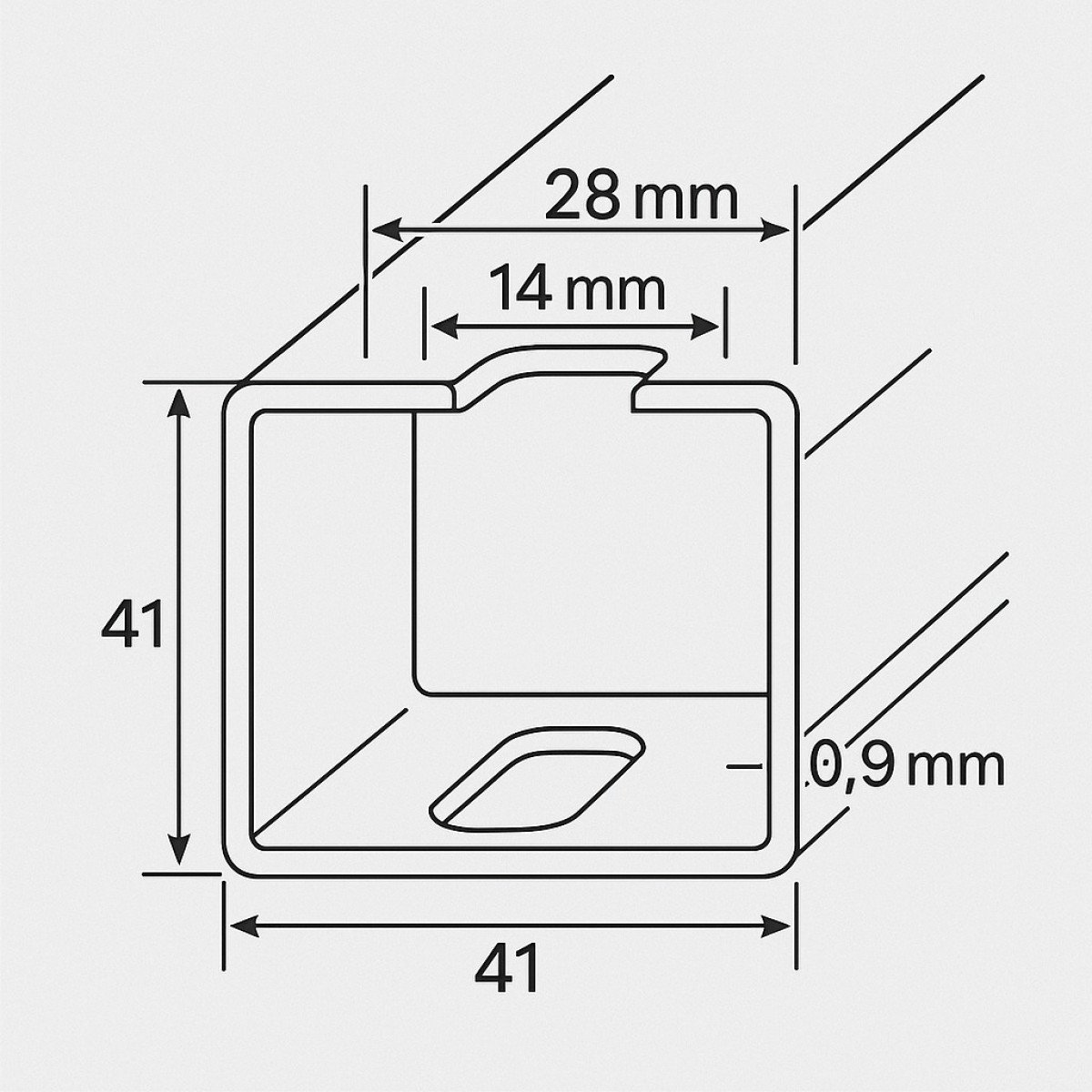 Light-Gauge Stainless-Steel Slotted Strut Channel Light-Gauge Stainless-Steel Slotted Strut Channel