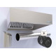 Commercial Kitchen Extraction Canopy Hood Kit 1200 mm and GI Kit 25mm Solenoid Commercial Kitchen Extraction Canopy Hood Kit 1200 mm and GI Kit 25mm Solenoid