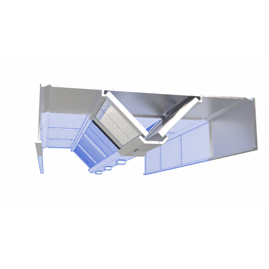 Premium Island Style Ventilation Canopy for Commercial Kitchens