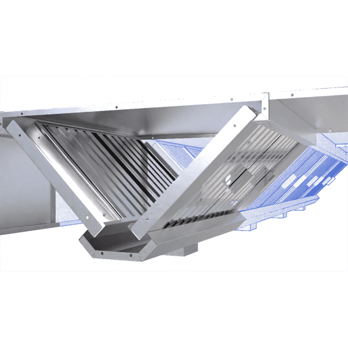 Commercial Kitchen Island Style Ventilation Canopy Commercial Kitchen Island Style Ventilation Canopy