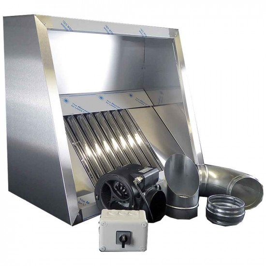 Commercial Kitchen Extractor Kit 950mm With Motor Commercial Kitchen Extractor Kit 950mm With Motor