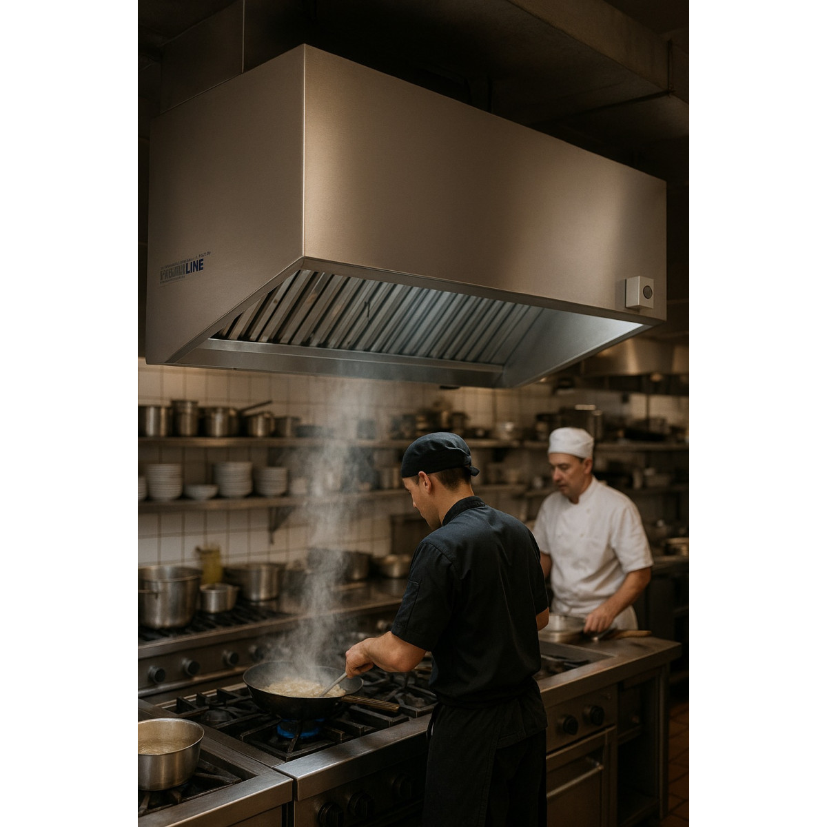 Commercial Kitchen Extraction Canopy Hood with Fan Speed control, filters, light - Easy Installation Commercial Kitchen Extraction Canopy Hood with Fan Speed control, filters, light - Easy Installation