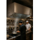 Commercial Kitchen Extraction Canopy Hood with Fan Speed control, filters, light - Easy Installation Commercial Kitchen Extraction Canopy Hood with Fan Speed control, filters, light - Easy Installation
