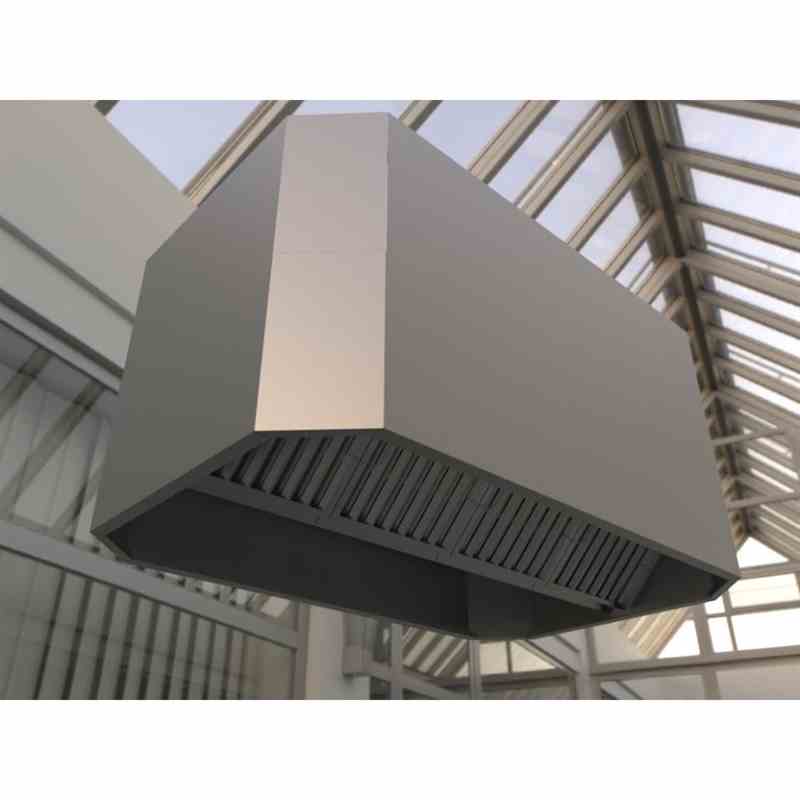 Octagonal Commercial Kitchen Canopy Hood 1200mm