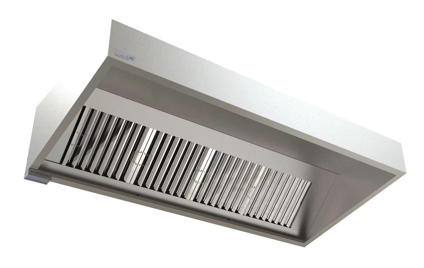 Upgrade your commercial kitchen with our premium 2400mm Extraction Hood  Kit. Designed for efficiency and durability, this hood ensures optimal  ventilation, keeping your kitchen environment clean and smoke-free. Ideal  for restaurants, cafes