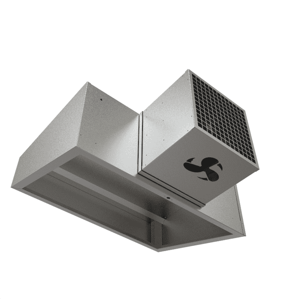 1200mm Stainless Steel Commercial Kitchen Extractor Fan Kit with Fan Box 1200mm Stainless Steel Commercial Kitchen Extractor Fan Kit with Fan Box