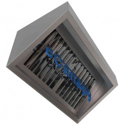 Commercial Extraction Canopy Compact Hood - Low Ceiling - Small Spaces - One piece Commercial Extraction Canopy Compact Hood - Low Ceiling - Small Spaces - One piece