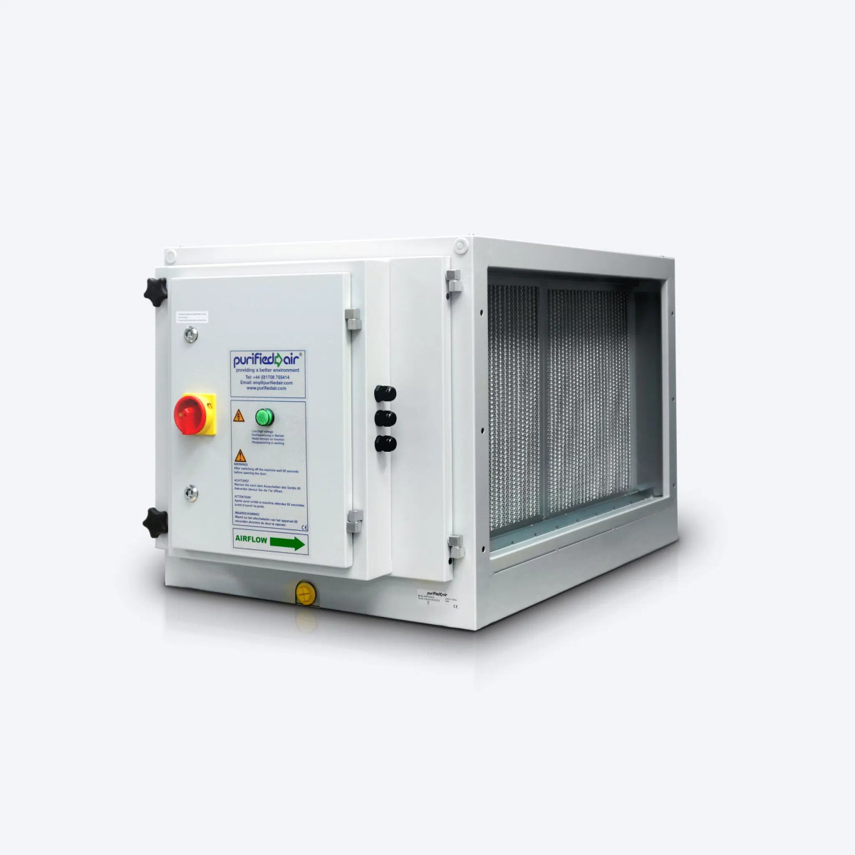 ESP 1500 Electrostatic Precipitators | Commercial kitchen odour control | electrostatic air filters for grease and smoke removal from commercial kitchens ESP 1500 Electrostatic Precipitators | Commercial kitchen odour control | electrostatic air filters for grease and smoke removal from commercial kitchens